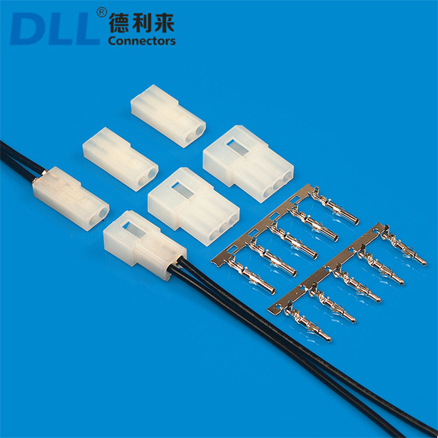 Molex 5500 교체 0003066023 03-06-6023 3.7mm 와이어-와이어 커넥터