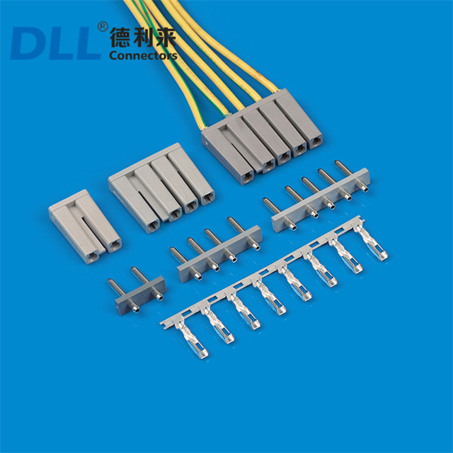 TJC4 8-6...6MM 피치 PCB 바 와이어-보드 커넥터